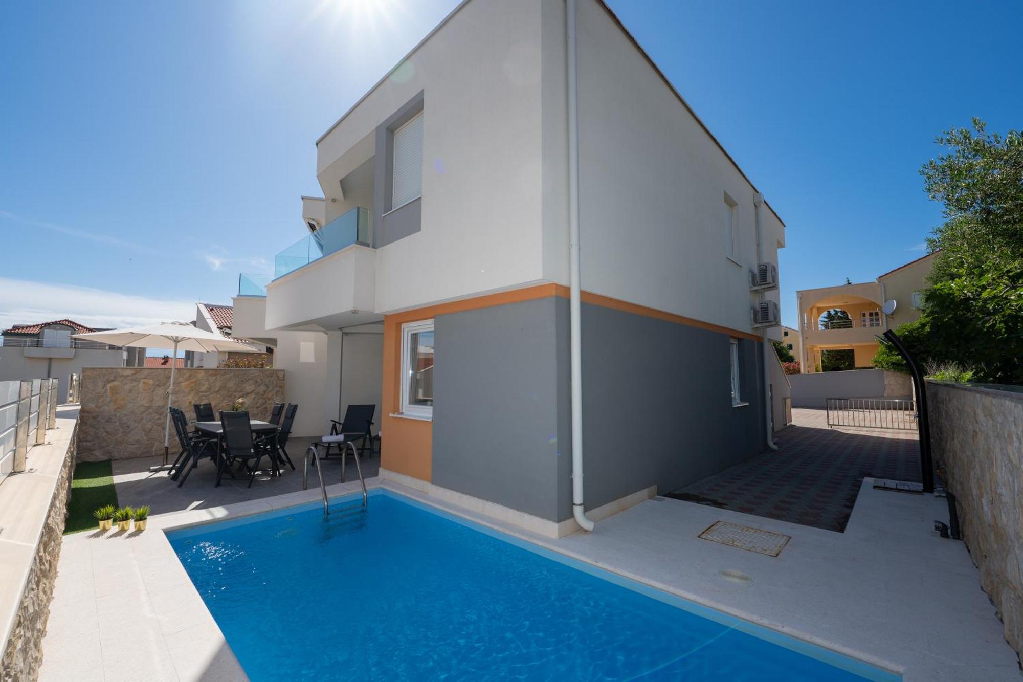Apartment Funtastic With Private Pool Novalja Zewnętrze zdjęcie